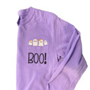  BOO! Halloween Comfort Color Embroidered Tee Adult