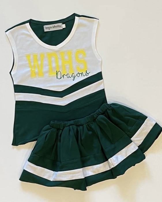 Cheer Uniform | 2T-10Y | 15 Color Combinations
