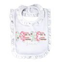  Personalized Alphabet Soup Baby Bib