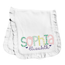  Personalized Alphabet Soup Burp Cloth