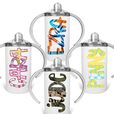 Personalized Alphabet Soup Sippy Cup | 2 Lids | 48 Alpha Choices