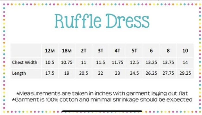 Holiday Dress Baby Personalized | 4 Patterns