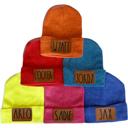  Kids Name Patch Beanie Personalized