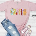  Personalized Teacher Tee with Name