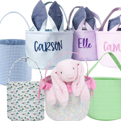Embroidered Easter Bucket | 4 Styles