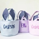  Embroidered Easter Bucket | 4 Styles