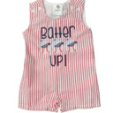  Batter Up Baseball Embroidered Seersucker JonJon