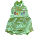  Popsicle Embroidered Knit Sunsuit Sizes 3M-3T