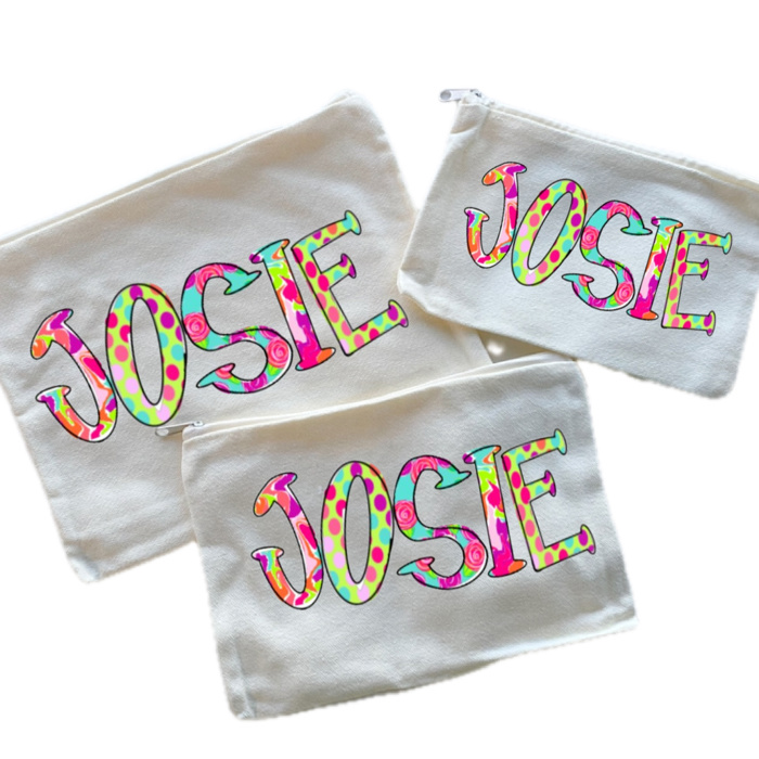 Personalized Everything/Pencil Pouches Back to School| 3 for $23