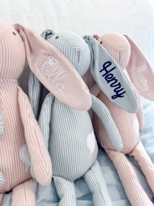  Bunny Easter Personalized Embroidered Plush | 3 Sizes/Styles