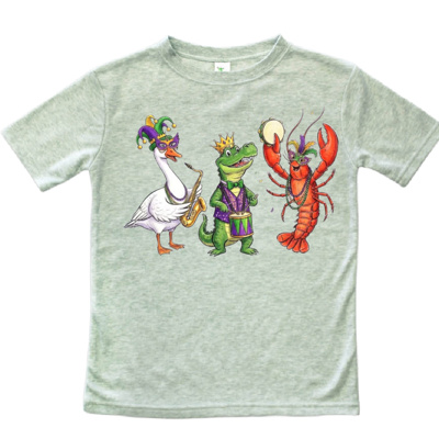 Mardi Gras Parade Friends Tee | Sizes 2T-10