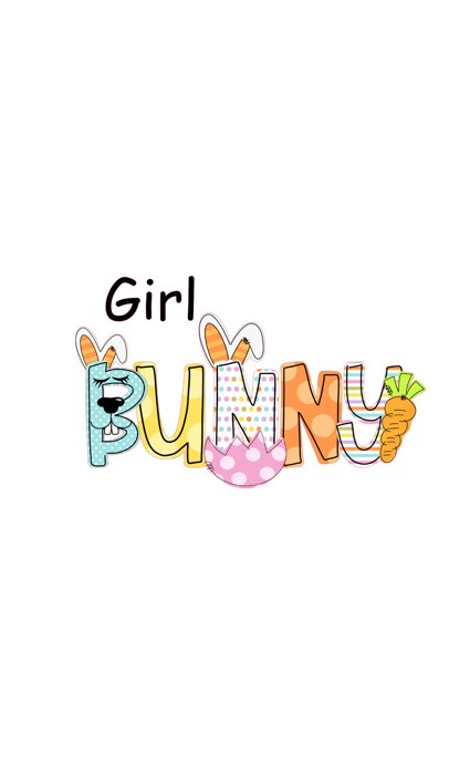 Bunny Ear Easter Bucket Personalized | 6 Fonts
