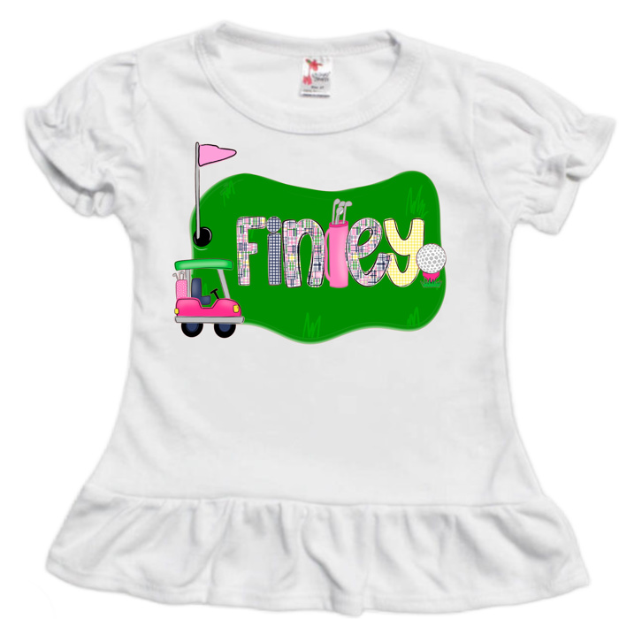Golf Name Tee Personalized