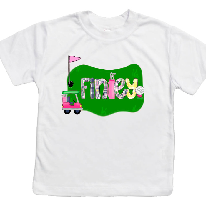 Golf Name Tee Personalized