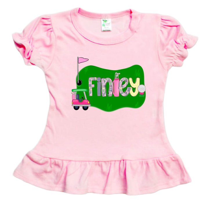 Golf Name Tee Personalized