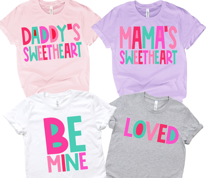 VALENTINE Sayings Tee KIDS | 2T-12