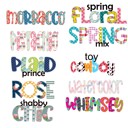  Personalized Alphabet Soup Burp Cloth