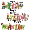  Holiday Character Name Tee Christmas Vacation  | 6 Designs | Sizes 2T-10Y