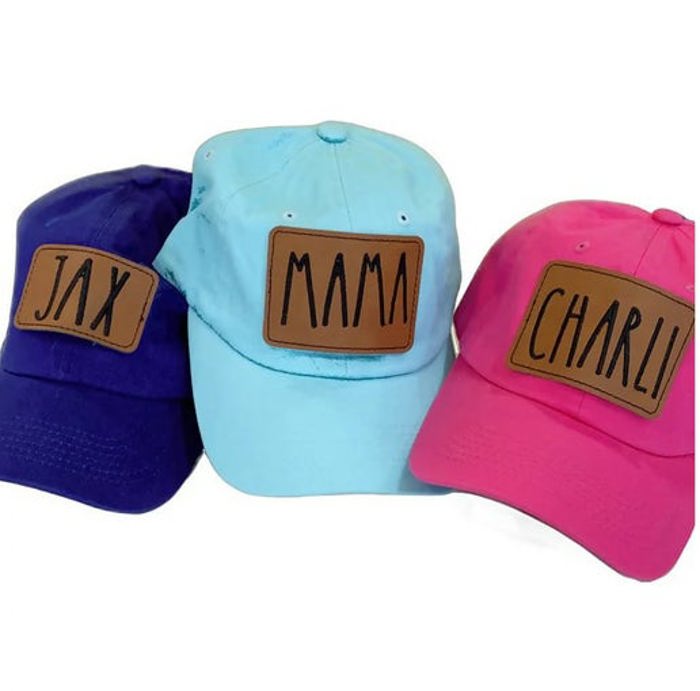 Adult Name Patch Cap