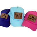  Adult Name Patch Cap