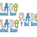  Baseball Team Spirit Name Tees Personalized