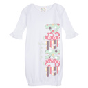  Personalized Alphabet Soup Baby Gown