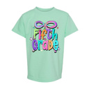  Back TO School Bow Grade Tee