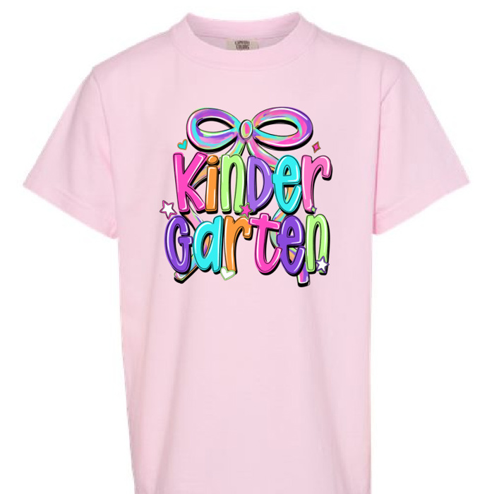 Back TO School Bow Grade Tee