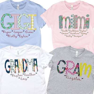Custom Matriarch Family Name Tee Mothers Day