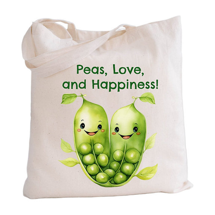 Fruit and Veggie Tote Humor Farmers Market Bag | 10 Designs