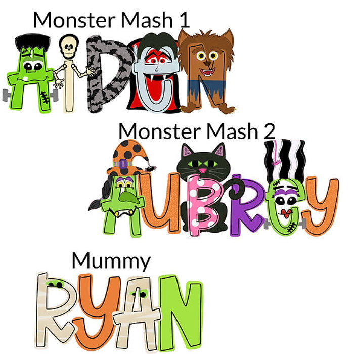 Personalized Halloween Pillowcase | 11 Designs