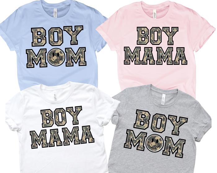 BOY Mama/Mom Tee Mothers Day