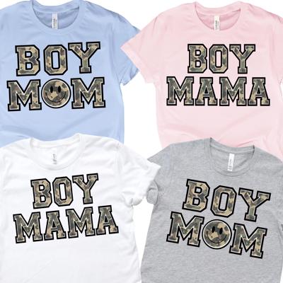 BOY Mama/Mom Tee Mothers Day