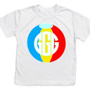  Summer Themed Monogram Tees Personalized | 8 Patterns| 2T-10Y