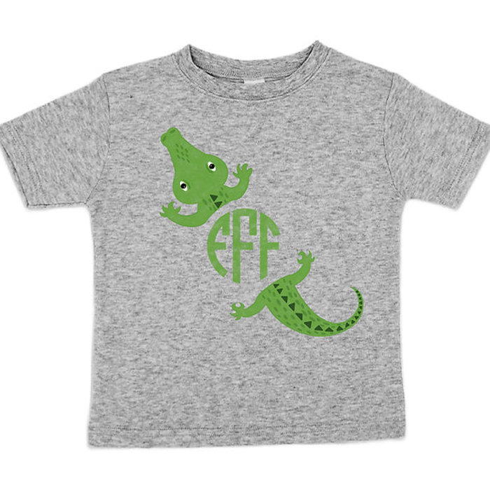 Summer Themed Monogram Tees Personalized | 8 Patterns| 2T-10Y