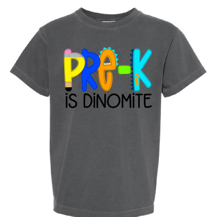 Back to School Dino Grade Tee