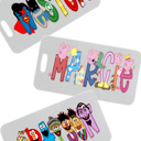  Personalized Vacation Character Bag Tag | 27 Characters