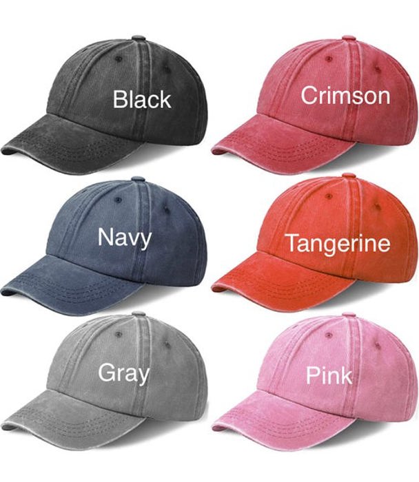 Kids Name Patch Cap