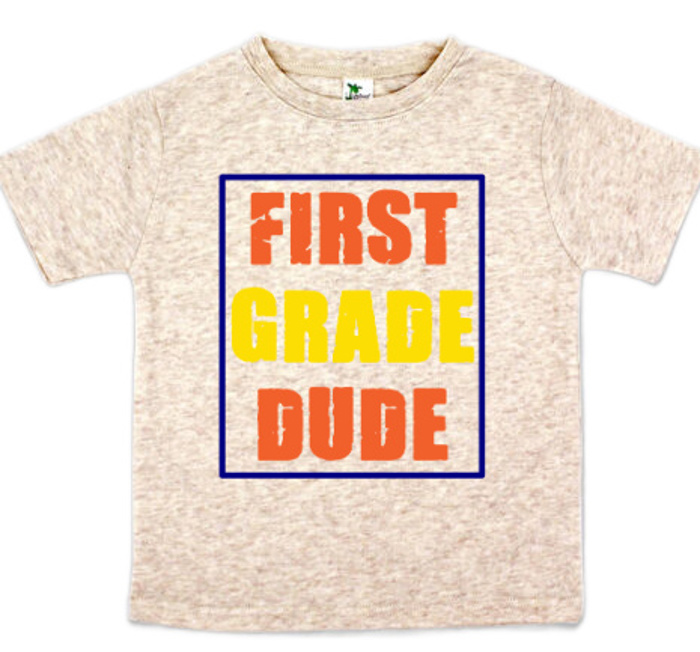 DUDE Grade Tee Back to School 