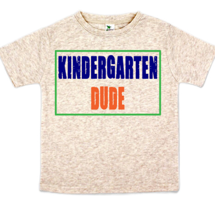 DUDE Grade Tee Back to School 
