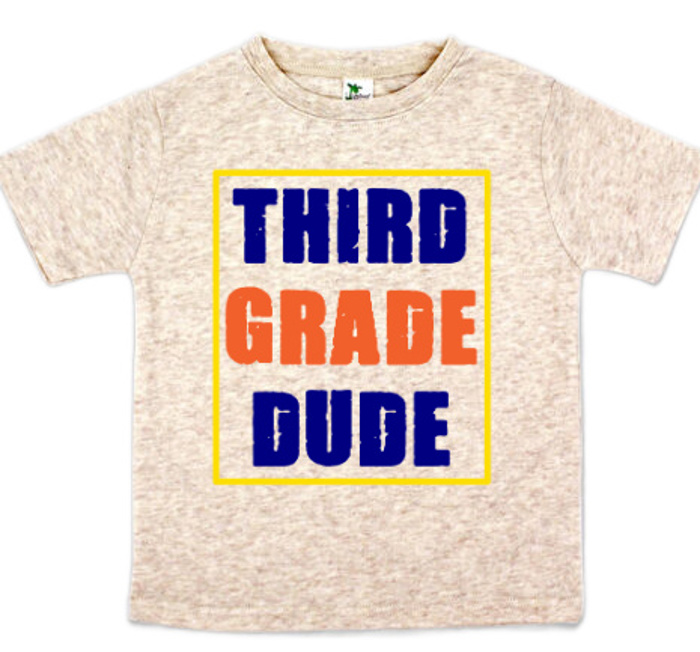 DUDE Grade Tee Back to School 