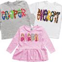  Personalized Vacation Character Kids Tee | 27 Characters