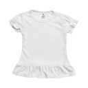 2T White-Puff-Short Sleeve Personalized Alphabet Soup Toddler Tee