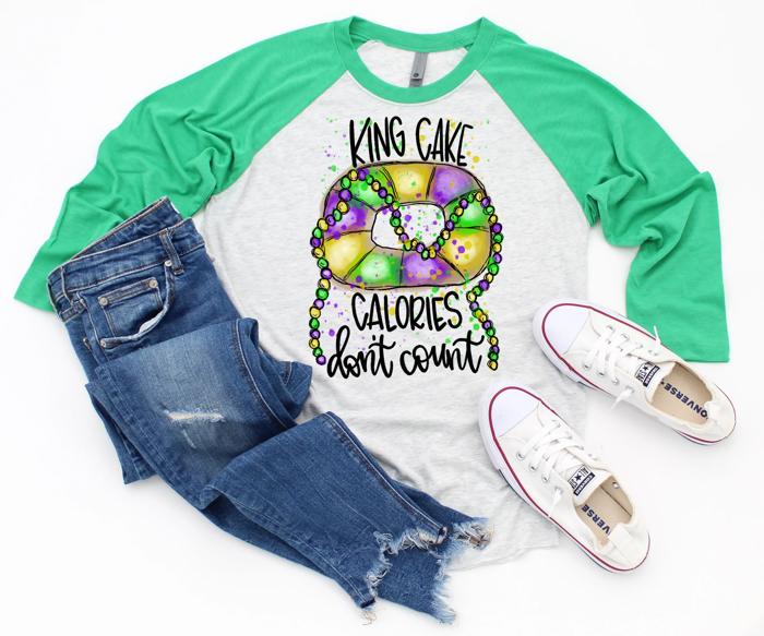 MARDI GRAS Raglan Tee | Toddler and Kids | 13 Designs