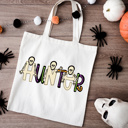  Monster Mash Personalized Halloween Trick or Treat Bag | 11 Alpha Options
