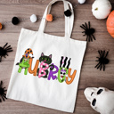 Monster Mash Personalized Halloween Trick or Treat Bag | 11 Alpha Options