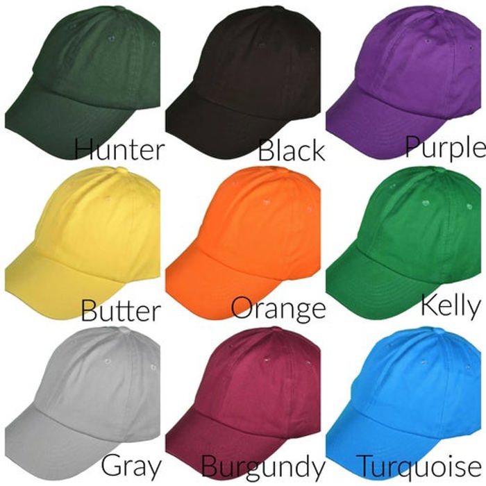 Adult Name Patch Cap