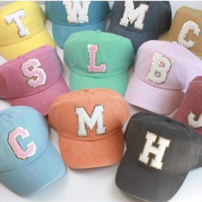 Varsity Initail Ball Cap