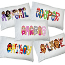  Personalized Vacation Character Pillowcase | 27 Characters