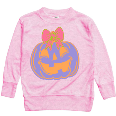 Jack O Lantern with Bow Tee Halloween